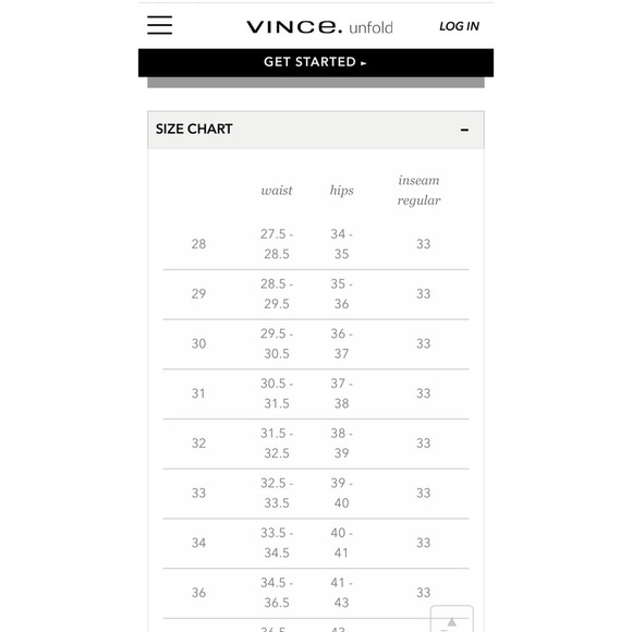 Vince DM/02 The Slim Denim Jeans in True Vintage Size 32/33 - Picture 9 of 12